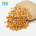 Cheap Bulk Wholesale Plastic Half Flat Round Pearls Beads for Handbag, Z53-Gold Coffee